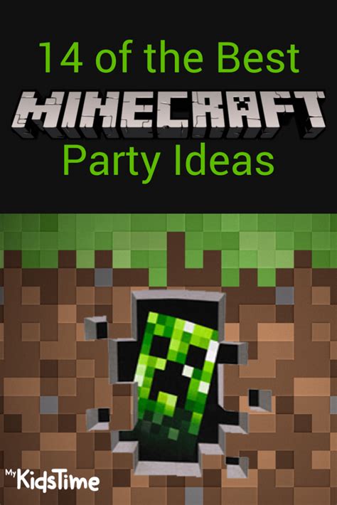 Finally, no party room is complete without decorations hanging from the ceiling. 14 of the Best Minecraft Party Ideas to Guarantee You'll Survive the Party