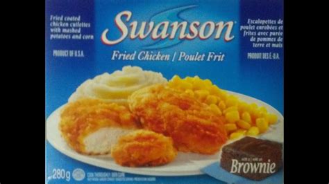 Swanson Fried Chicken Tv Dinner 2017 Youtube