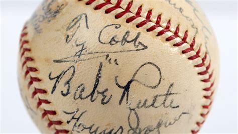 How Much Is A Honus Wagner Signed Baseball Worth Baseball Wall