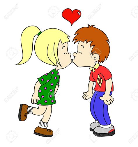 Boy Girl Kissing Clipart 20 Free Cliparts Download Images On