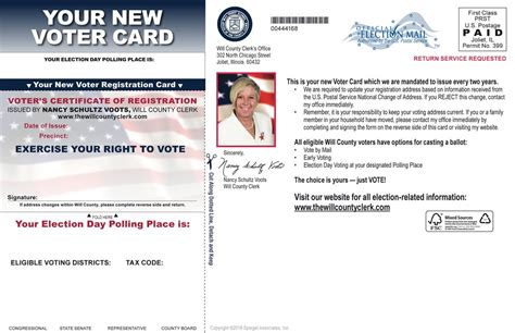 New Voter Cards Across Illinois Il Patch