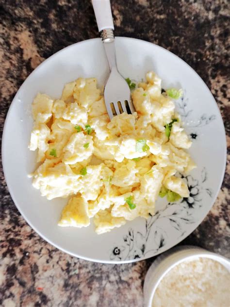 Fluffy Parmesan Scrambled Eggs My Gorgeous Recipes