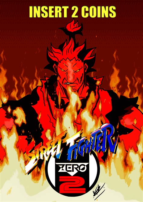 Street Fighter Zero 2 Intro Style Flyer By Kaiserkleylson On Deviantart