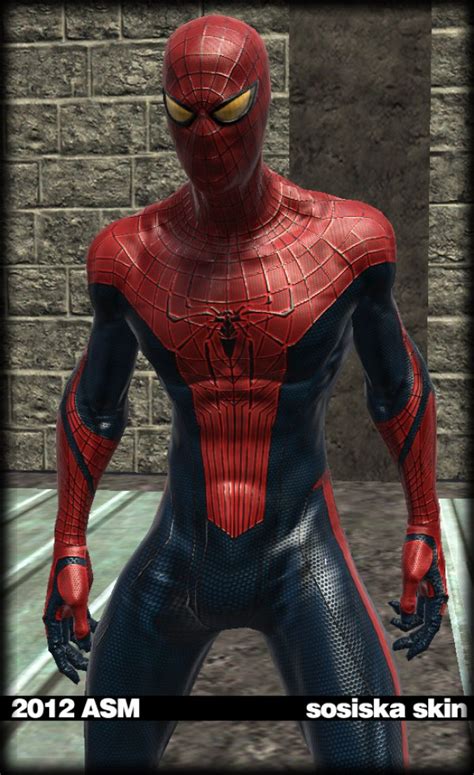 Скачать Spider Man Web Of Shadows Amazing Spider Man Skin Геймплей