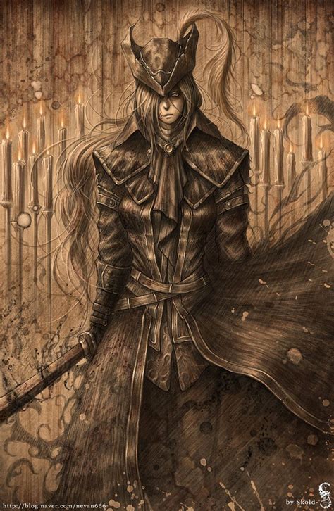 Lady Maria By Gothmaryskold Bloodborne Bloodborne Art Dark Souls Art