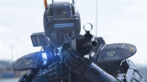 Chappie A Fighting Robot In A Film Thats A Disappointing Copy Npr