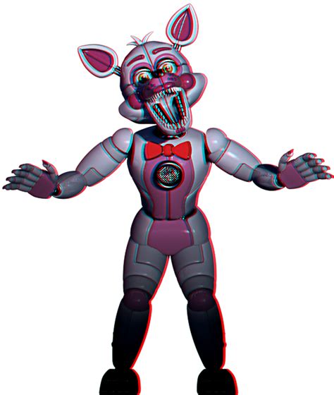 3d Funtime Foxy By Cosmicmoonshine On Deviantart