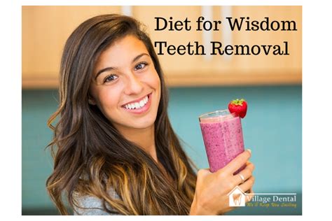 Best Foods To Eat After Wisdom Tooth Removal Village Dental