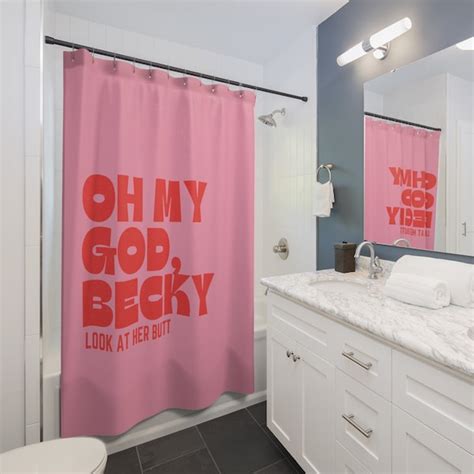 Butt Shower Curtains Etsy