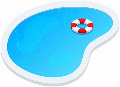 Pool Swimming Clipart Clip Oval Cliparts Pools