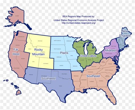 5 Us Regions Map And Facts Mappr 2023