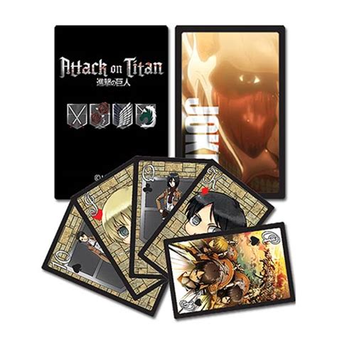 Nvidia titan rtx is the fastest pc graphics card ever built. Attack on Titan Playing Cards