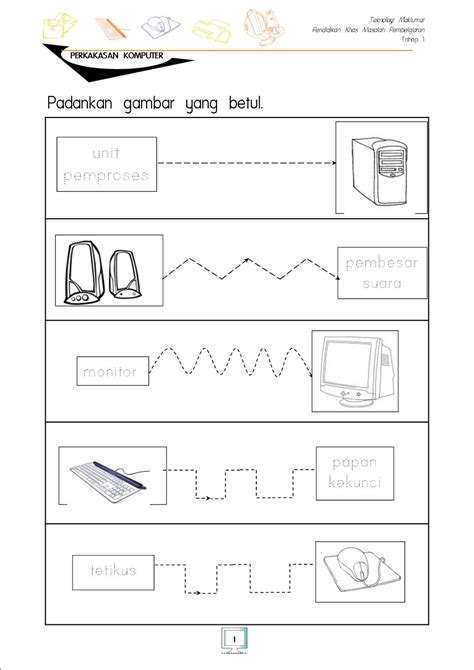 Membina Lembaran Kerja Pendidikan Khas Cikgu Liz Sen