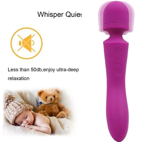 Waterproof Rechargeable G Spot Wand Massager Portable Electric Massager Wand With 10 Powerful