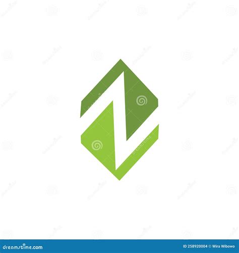 Print Z Letter Logo Design For Your Company Identity Stock Vector