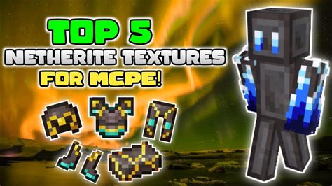 Top 5 Mcpe Netherite Texture Packs Best Netherite Textures For Mcpe