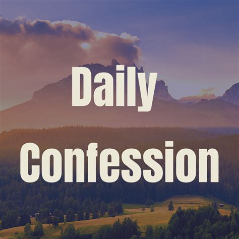 Confessions And Prayers Gracetoday
