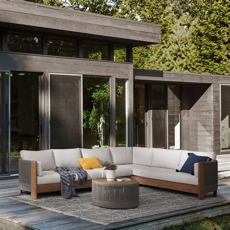 Build Your Own Porto Outdoor Sectional Modern Outdoor Sectionals