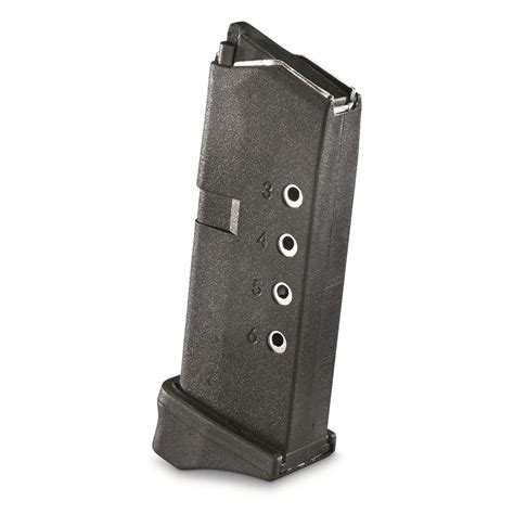 Promag Glock 43 Magazine 9mm 6 Rounds Polymer 706273 Handgun