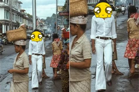 Viral Foto Jadul Kegiatan Warga Di Bali Tahun 1977 Netizen Salfok Pria