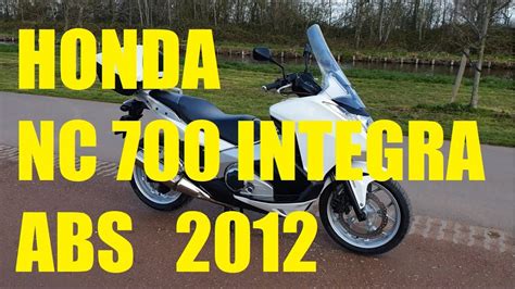 Occasion Honda Nc 700 D Integra Abs Dct 2012 26614km Youtube