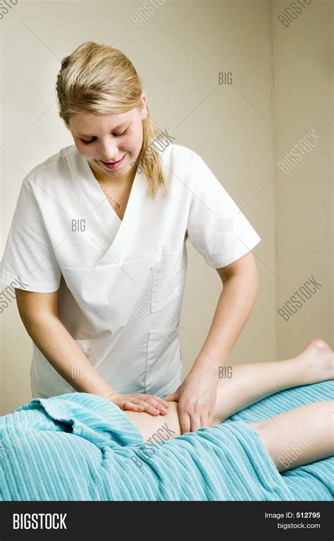Leg Massage Detail Image And Photo Free Trial Bigstock