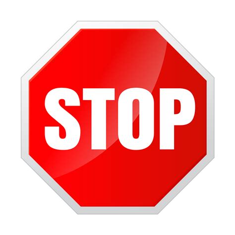 Stop Sign Icon Notifications That Do Not Do Anything 622736 Vector Art