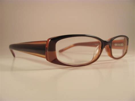 Bebe Envy Cocoa Puff Brown Rectangular Full Rim Designer Rx Eyeglass Frames Ebay