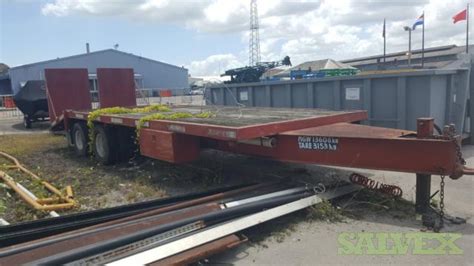 30 Ft Flatbed Trailer Salvex