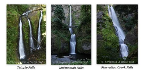 Waterfalls Columbia River Gorge A National Scenic Area Scrapbook