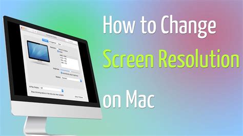 Some sites require videos to have a specific width/height, now you can resize a video so that it fits on any social platform. How to Change Screen Resolution on Mac - YouTube