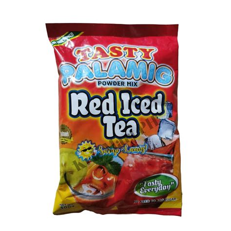 Tasty Red Iced Tea Palamig Juice G Shopee Philippines