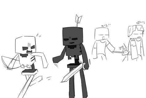 Minecraft Wither Minecraft Ships Minecraft Comics Minecraft Drawings Minecraft Characters