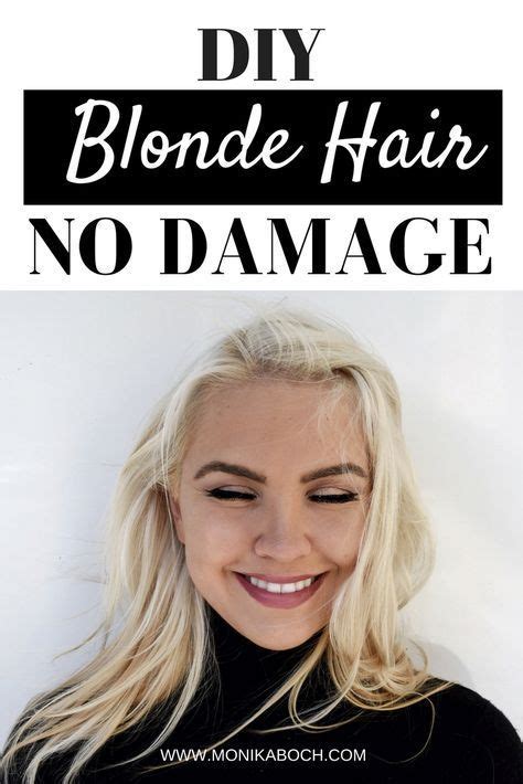 Natural Blonde Hair Dye How To Get Blonde Hair Dying Hair Blonde