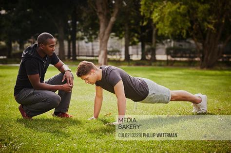 Mediabakery Photo By Image Source Personal Trainer Instructing