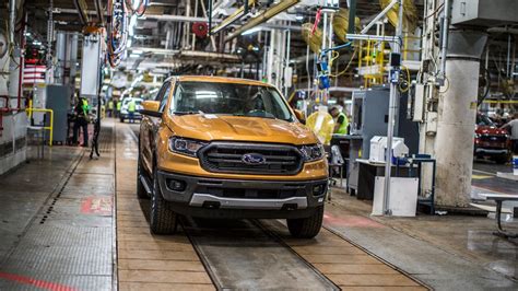 Ford Ranger Production Kicks Off Today After Eight Year Hiatus