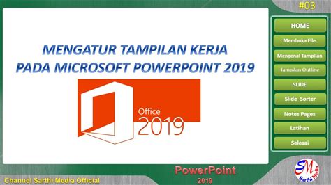 Cara Mengatur Tampilan Kerja Pada Microsoft Powerpoint Sarthi