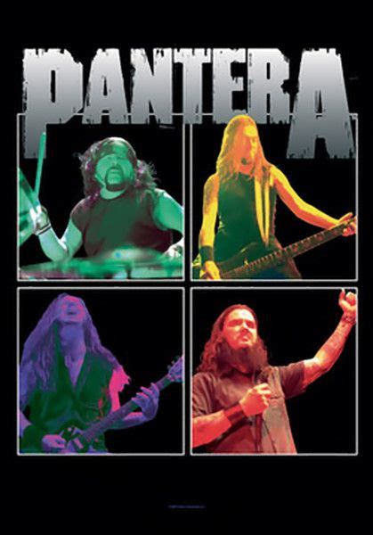 Pantera Poster Flag Band Frames Logo Tapestry Pantera Band