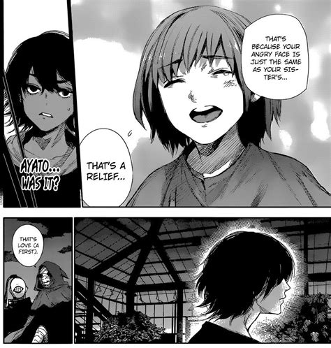 Manga & anime artist alley. Tokyo Ghoul Re: | "Hinami and Ayato is so cannon even eto ...
