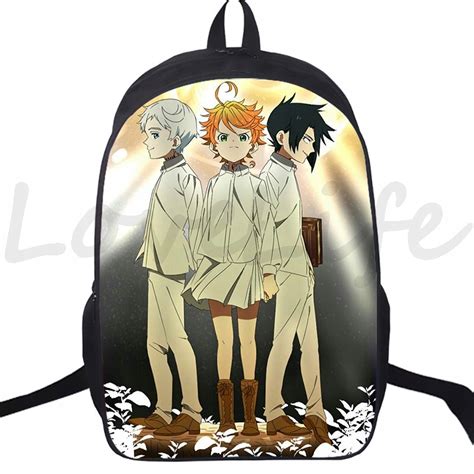 Plecaki The Promised Neverland Anime Backpack Cart 13942031733 Allegropl