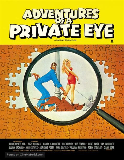 Adventures Of A Private Eye 1977 British Movie Cover