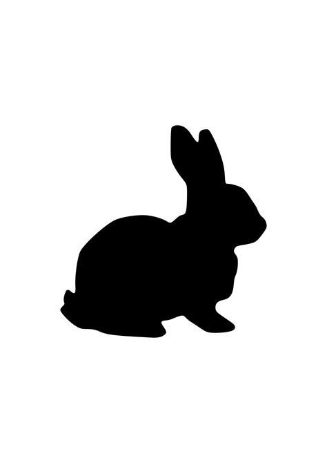 Clipart Rabbit Shadow Clipart Rabbit Shadow Transparent Free For