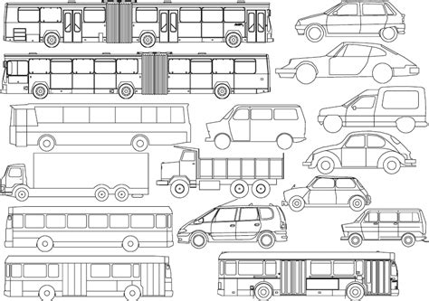 Look at links below to get more options for. Kinds of line drawing car bus (27527) Free EPS Download ...