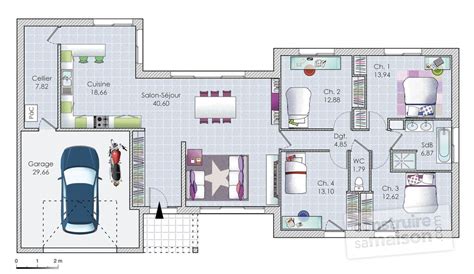Plan De Maison 100m2 En Tunisie ~ Maison Maison Design