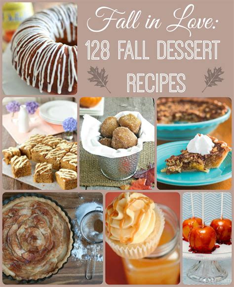 Fall in Love: 140 Fall Dessert Recipes ...