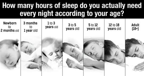 How Many Hours Of Sleep Do You Actually Need Every Night According To