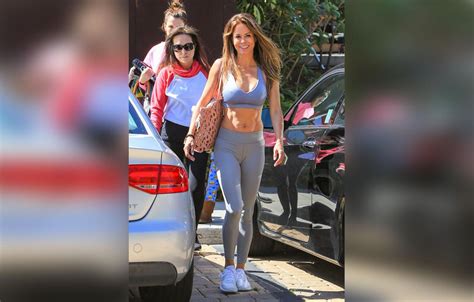 Fitness Coach Brooke Burke Posts Nearly Nude Picture On Instagram