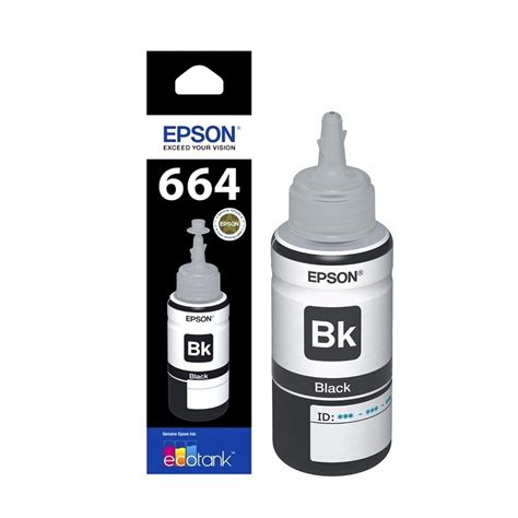 Epson 664 Black Ink Bottle Sap Computers