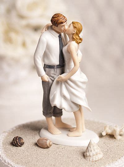 Beach Get Away Wedding Cake Topper The Largest