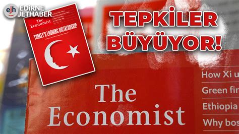 The Economist Recep Tayyip Erdoğan Kapağına Cumhurbaşkanlığı ndan Tepki
